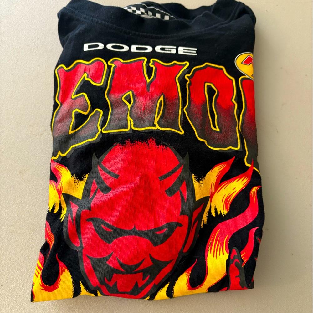 Reason Black and Red Graphic Tee